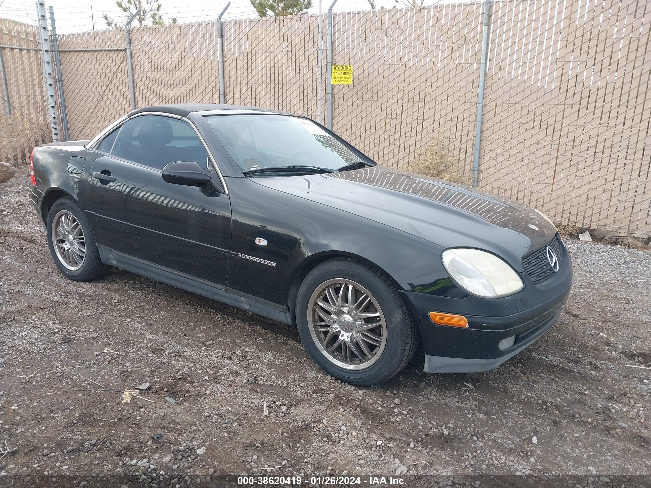 MERCEDES-BENZ SLK-KLASSE 1998 wdbkk47fxwf010379