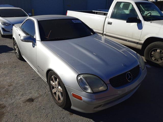 MERCEDES-BENZ SLK-CLASS 2001 wdbkk49f01f198190