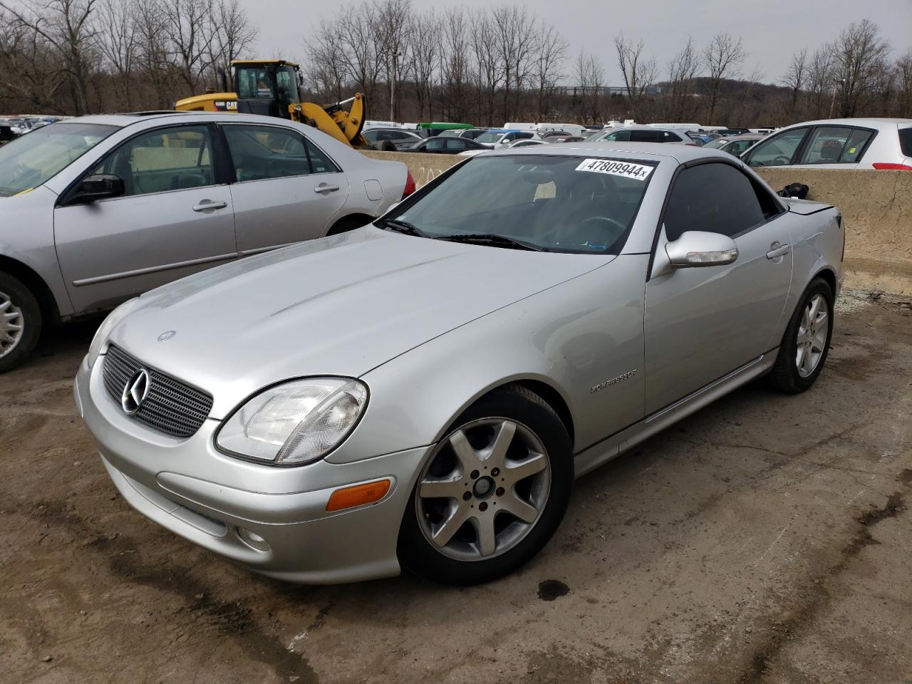 MERCEDES-BENZ SLK-KLASSE 2001 wdbkk49f11f224070