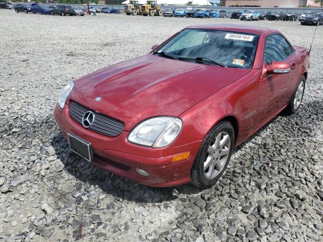 MERCEDES-BENZ SLK-CLASS 2002 wdbkk49f12f254607