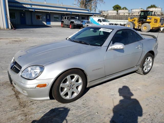 MERCEDES-BENZ SLK-CLASS 2003 wdbkk49f13f283249