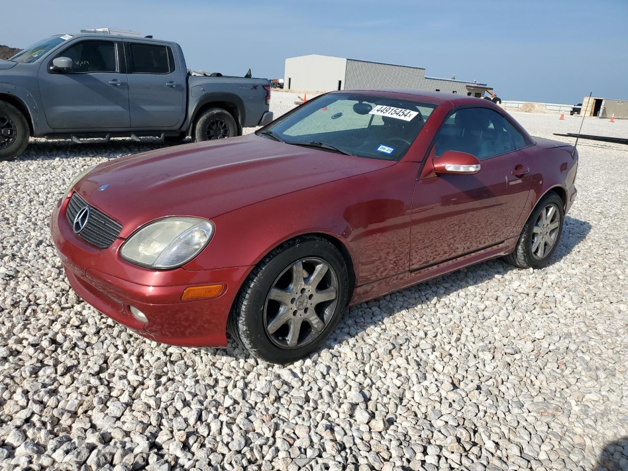 MERCEDES-BENZ SLK-KLASSE 2003 wdbkk49f73f278282