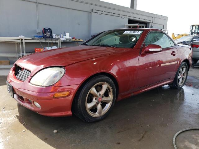 MERCEDES-BENZ SLK-CLASS 2002 wdbkk65f12f265916