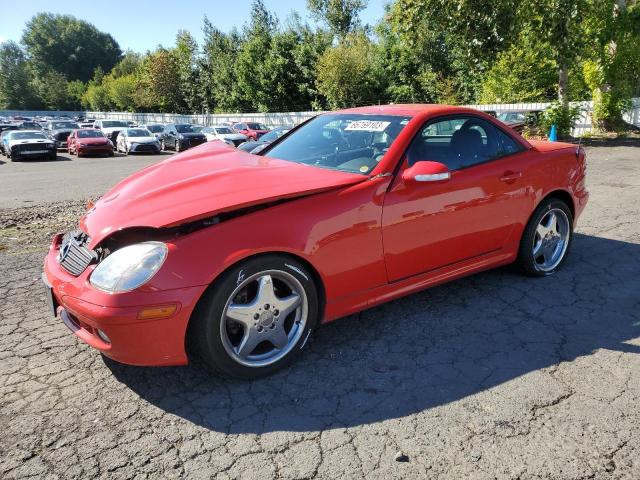 MERCEDES-BENZ SLK 320 2003 wdbkk65f33f276644