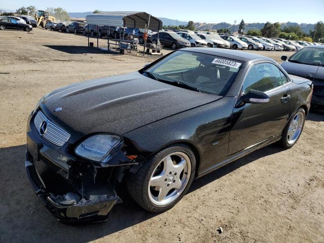 MERCEDES-BENZ SLK 320 2001 wdbkk65f41f214702