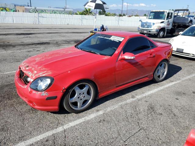 MERCEDES-BENZ SLK 320 2001 wdbkk65f61f173392