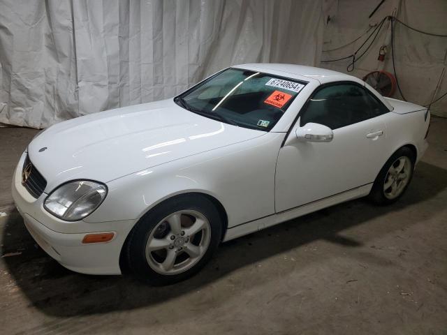 MERCEDES-BENZ SLK 320 2001 wdbkk65f61f174090