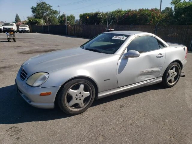 MERCEDES-BENZ SLK 320 2001 wdbkk65f81f211639