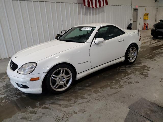 MERCEDES-BENZ SLK 32 AMG 2003 wdbkk66f13f285051