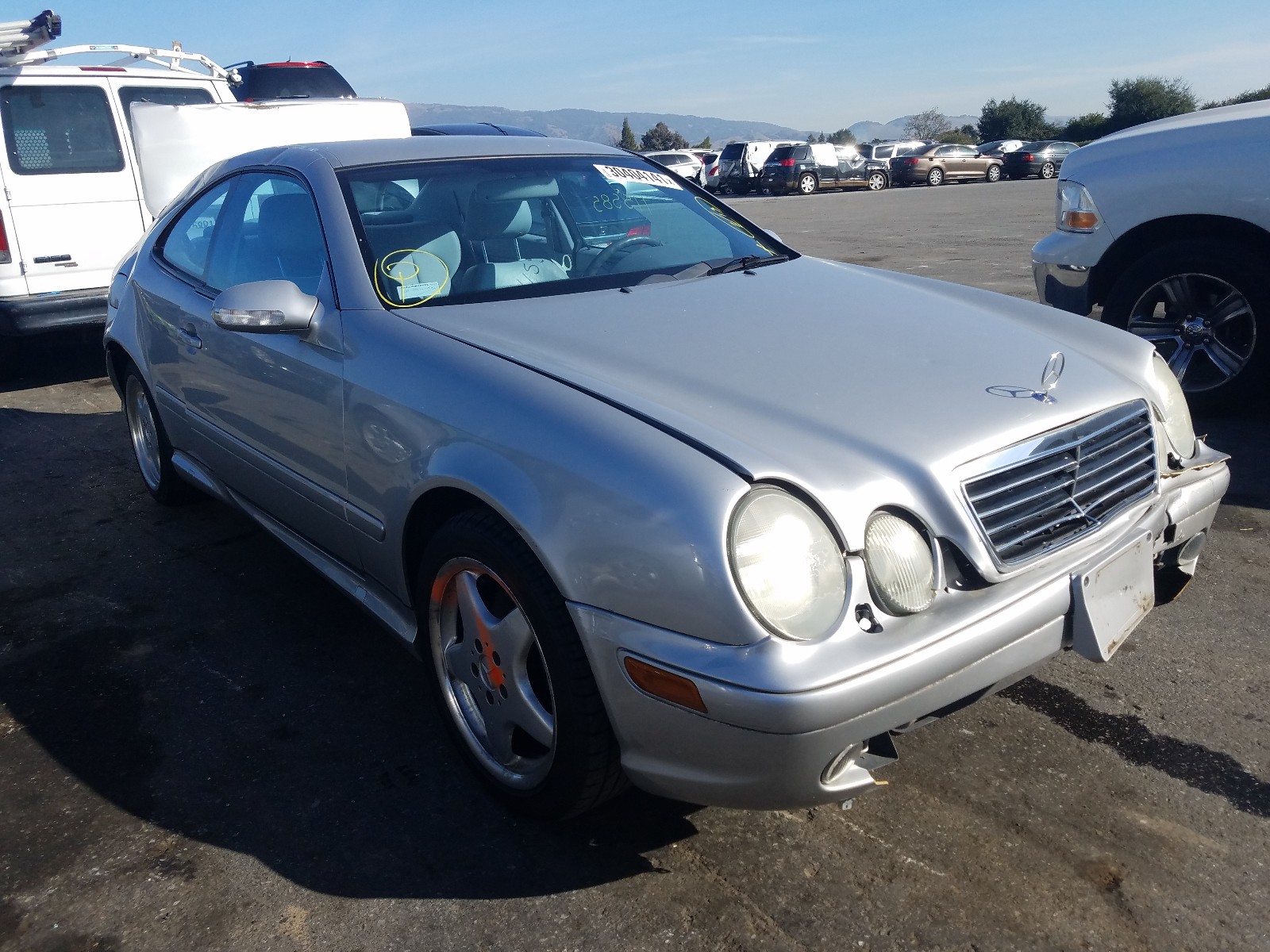 MERCEDES-BENZ CLK 430 2000 wdblj70g5yf144747