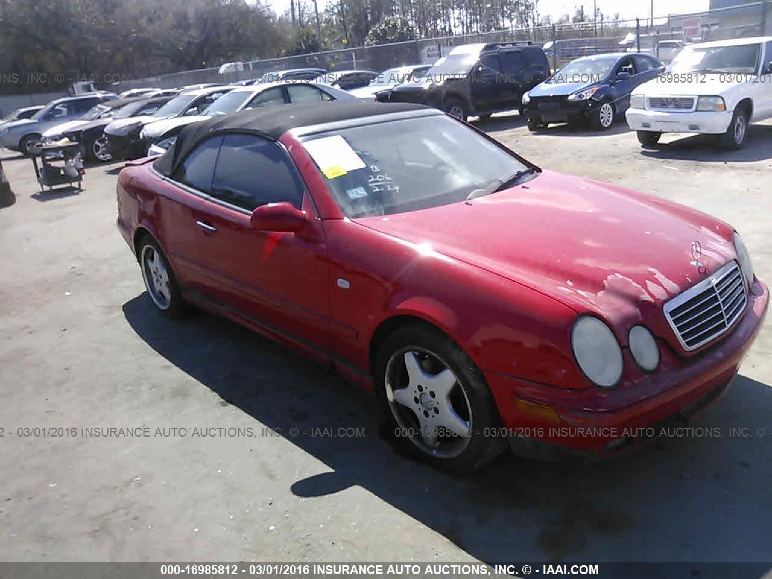 MERCEDES-BENZ CLK-KLASSE 1999 wdblk65g2xt004459