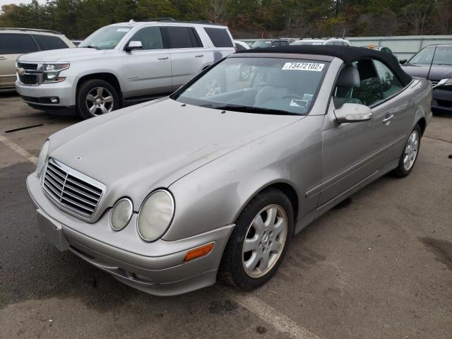 MERCEDES-BENZ CLK 320 2003 wdblk65g43t134298