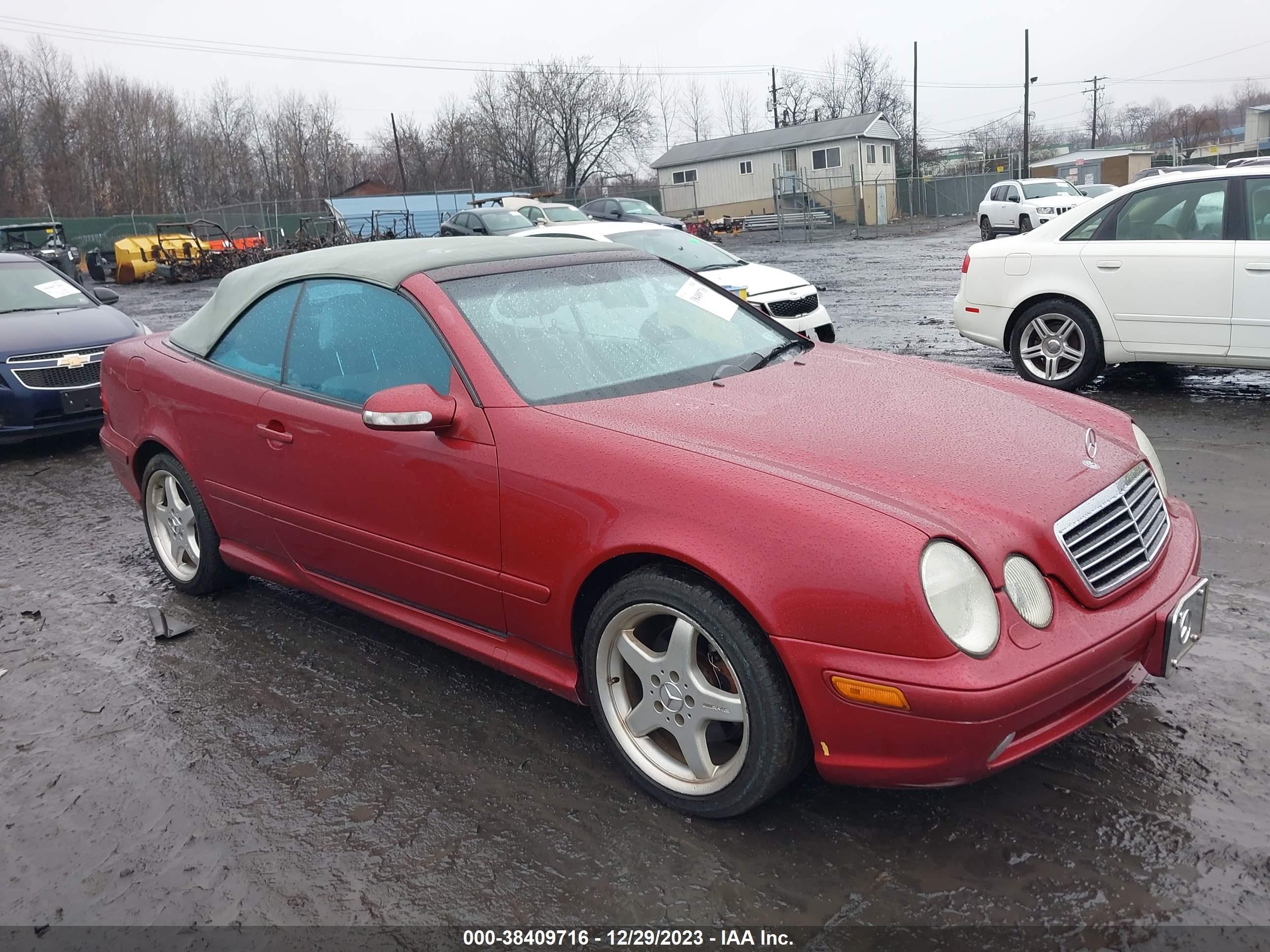 MERCEDES-BENZ CLK-KLASSE 2002 wdblk70g52t128957