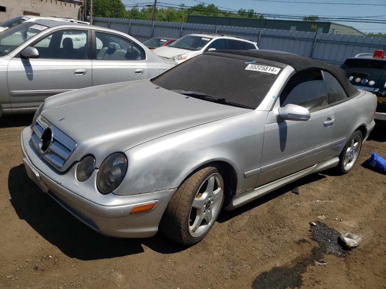 MERCEDES-BENZ CLK-KLASSE 2001 wdblk70g91t078403