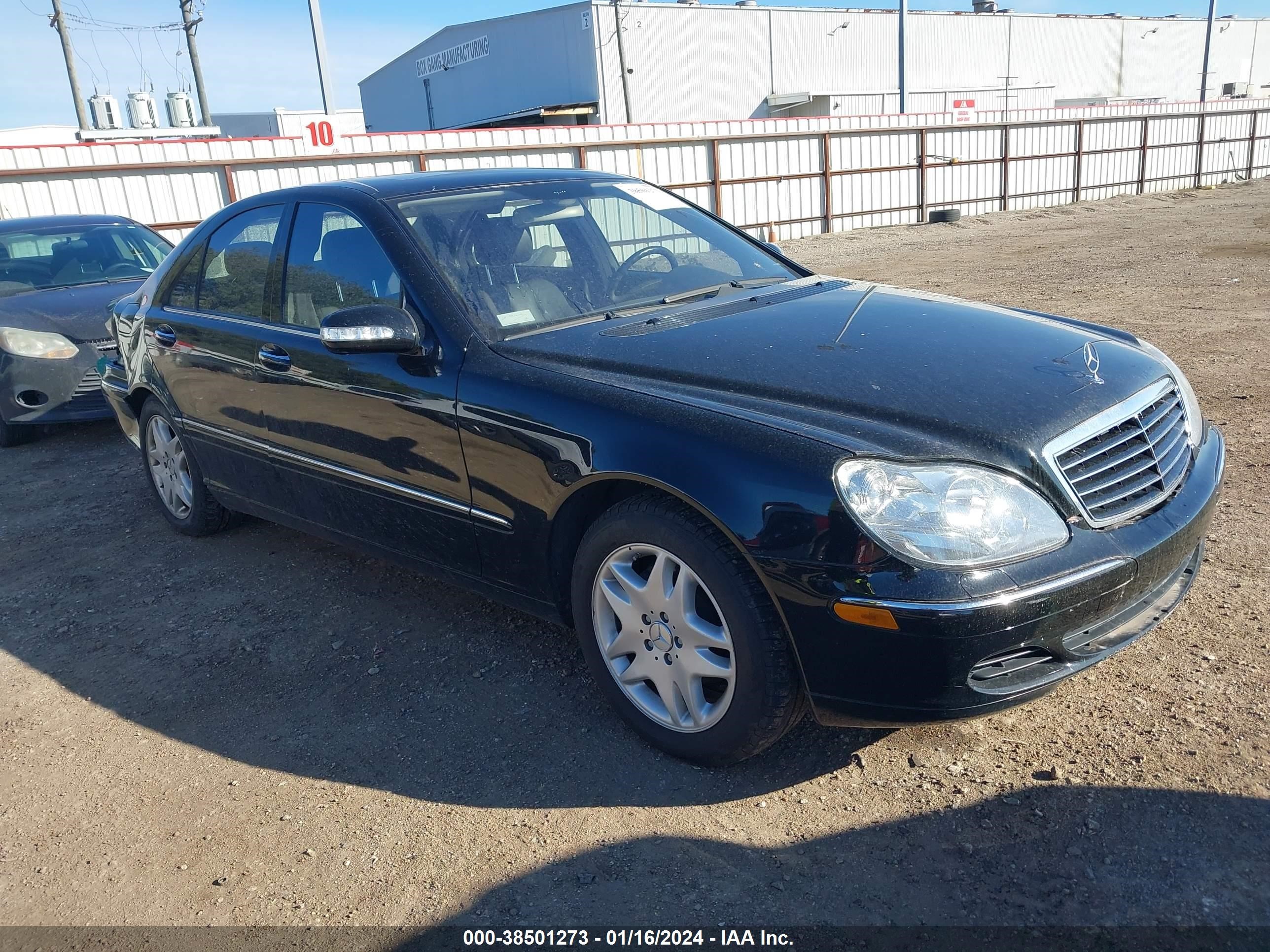 MERCEDES-BENZ S-KLASSE 2006 wdbnf67j16a475356