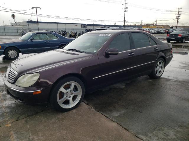 MERCEDES-BENZ S-CLASS 2000 wdbng70j1ya006235