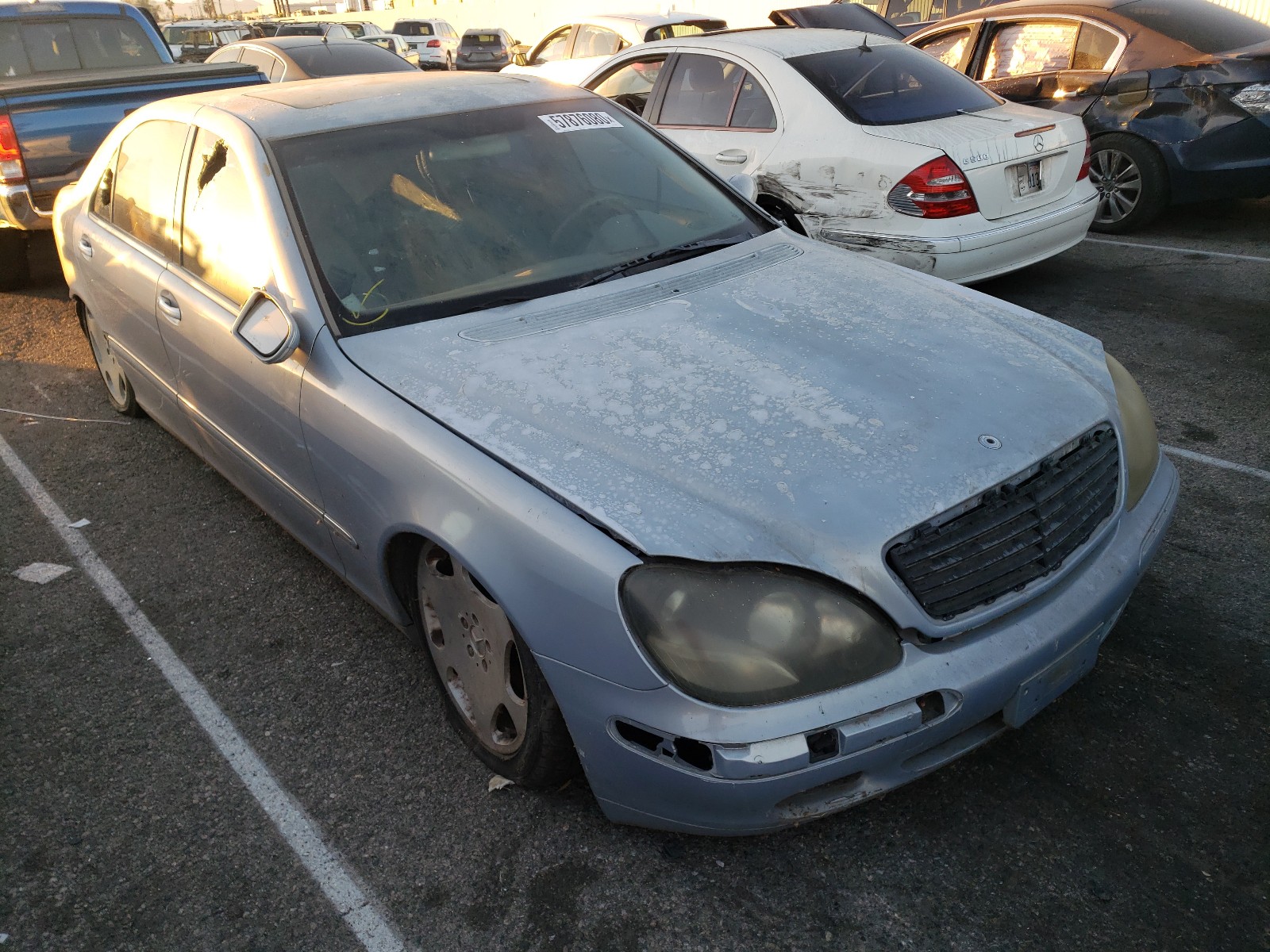 MERCEDES-BENZ S 430 2000 wdbng70j7ya022522