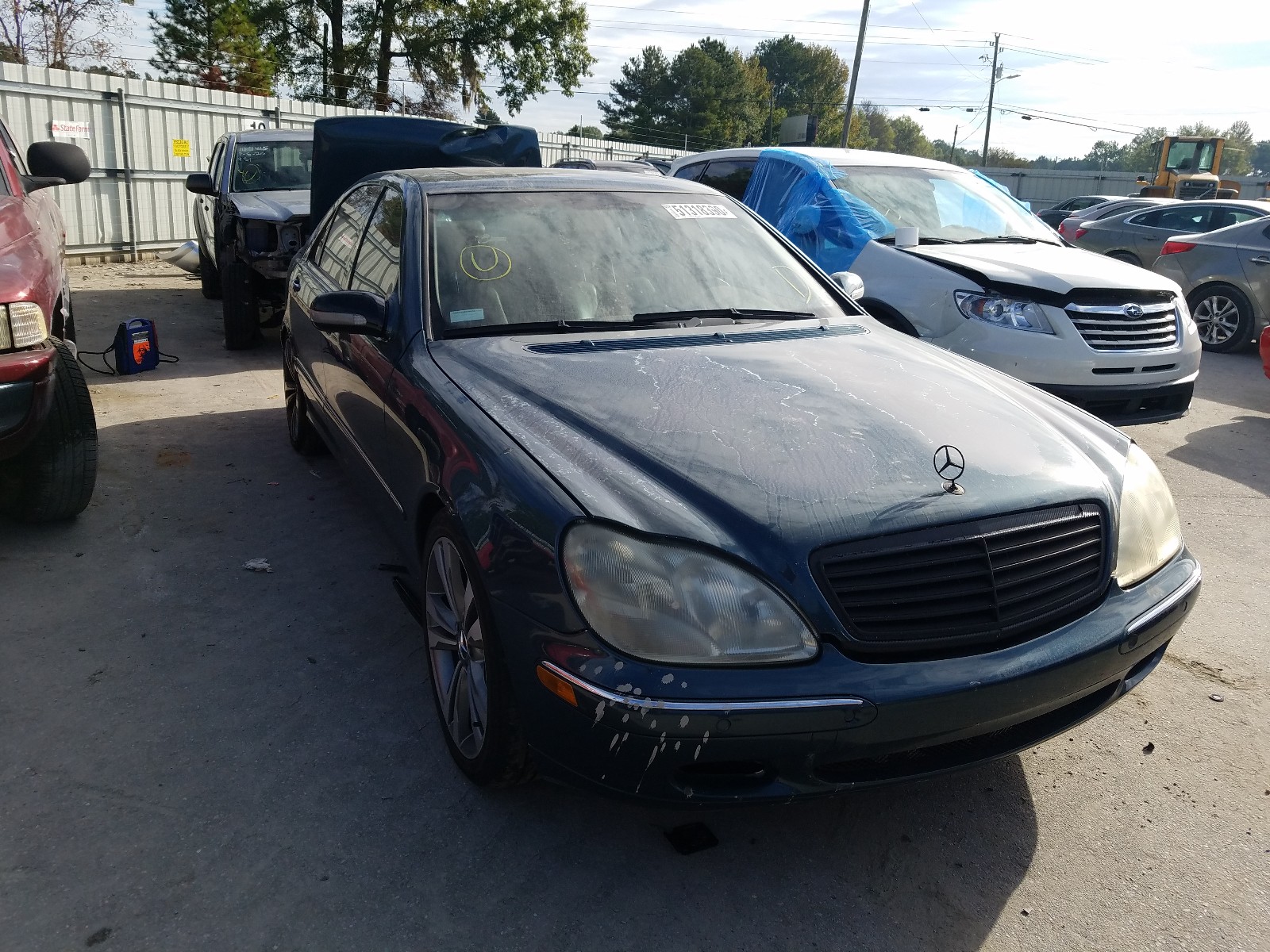 MERCEDES-BENZ S 430 2000 wdbng70j9ya122394