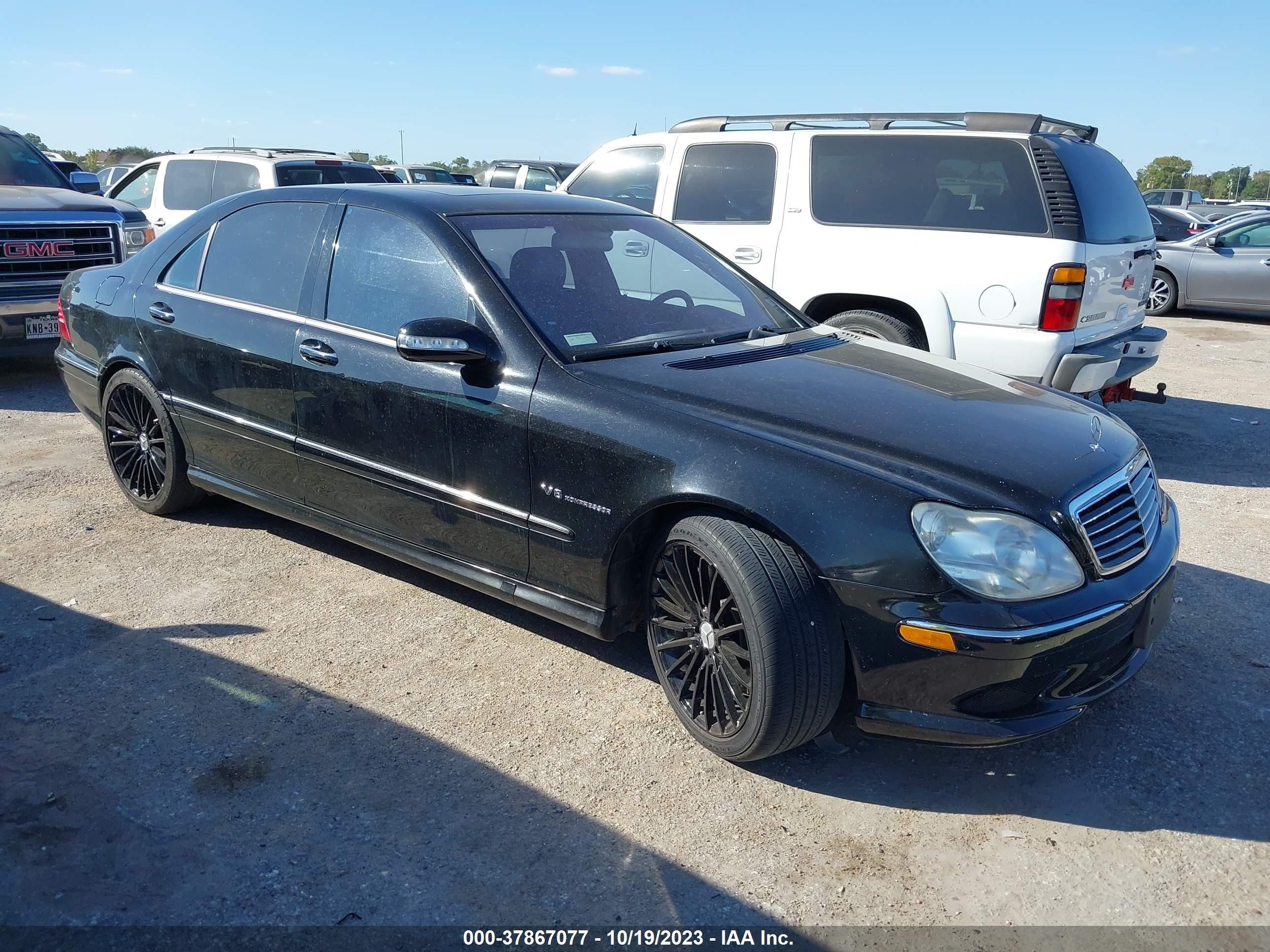 MERCEDES-BENZ S-KLASSE 2003 wdbng74j03a367183