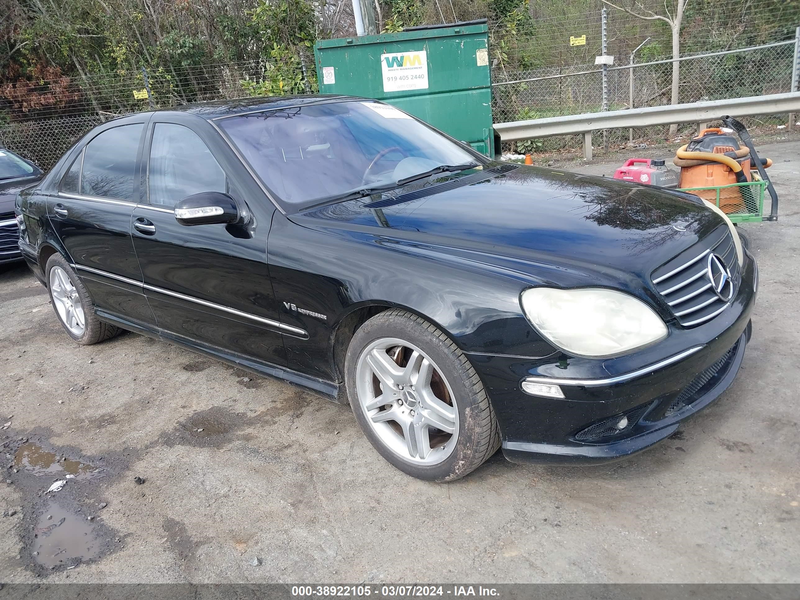 MERCEDES-BENZ NULL 2003 wdbng74j93a325661