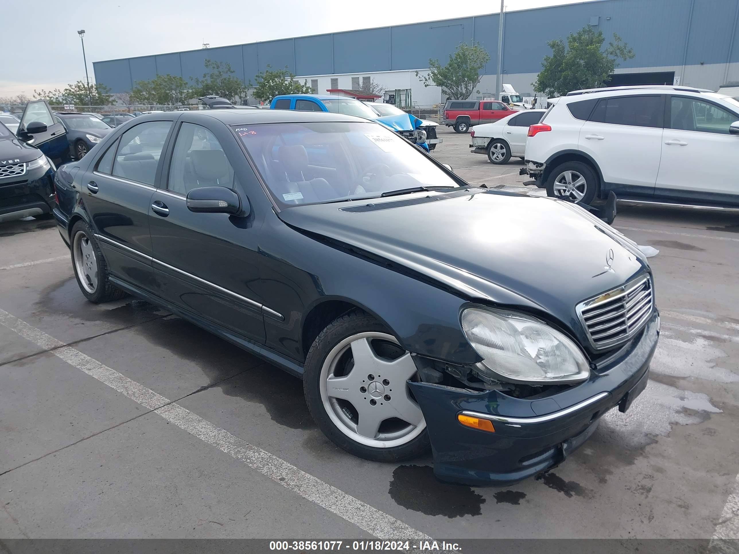 MERCEDES-BENZ S-KLASSE 2001 wdbng75j01a152091