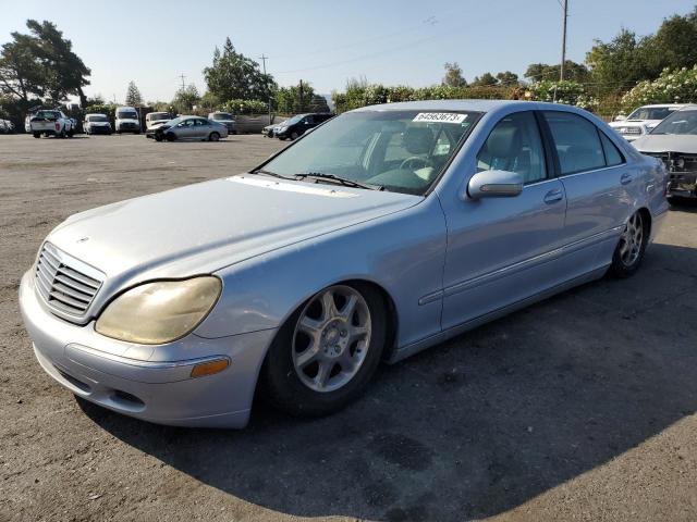 MERCEDES-BENZ S 500 2000 wdbng75j0ya030292