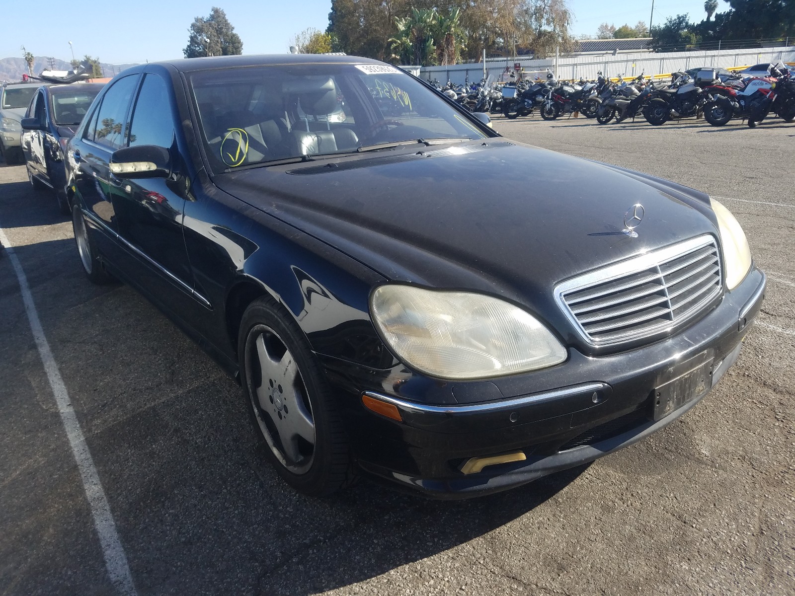 MERCEDES-BENZ S 500 2001 wdbng75j31a195405