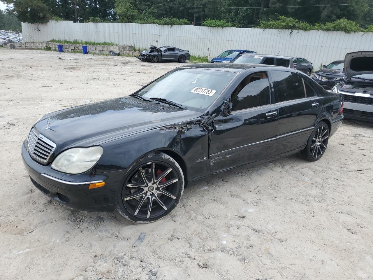 MERCEDES-BENZ S-KLASSE 2000 wdbng75j4ya095565