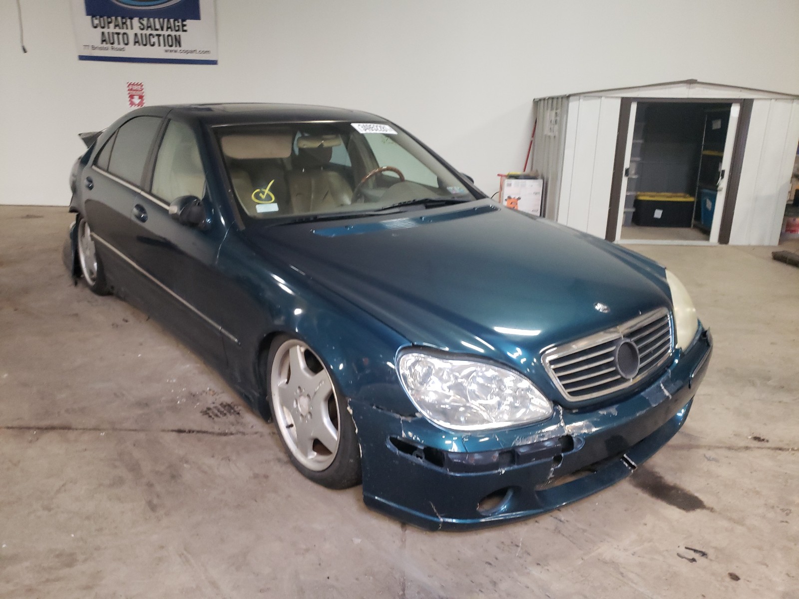 MERCEDES-BENZ S 500 2000 wdbng75j5ya027923