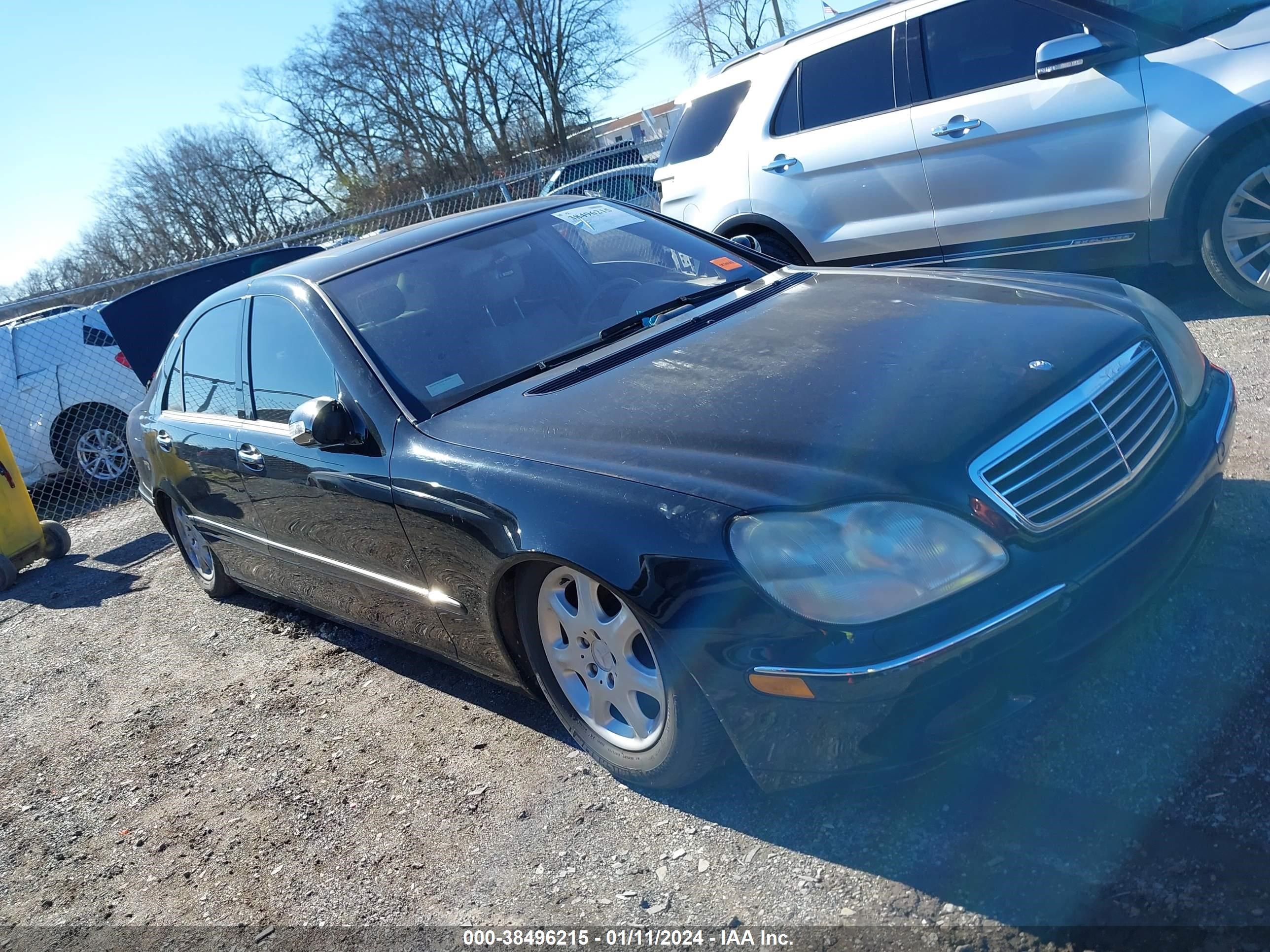 MERCEDES-BENZ S-KLASSE 2001 wdbng75j81a207838