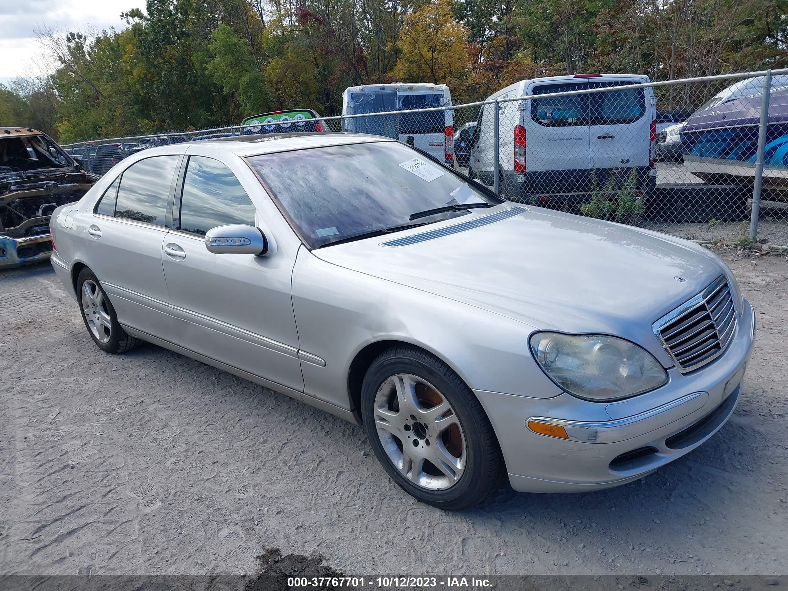 MERCEDES-BENZ S-KLASSE 2003 wdbng83j63a381290