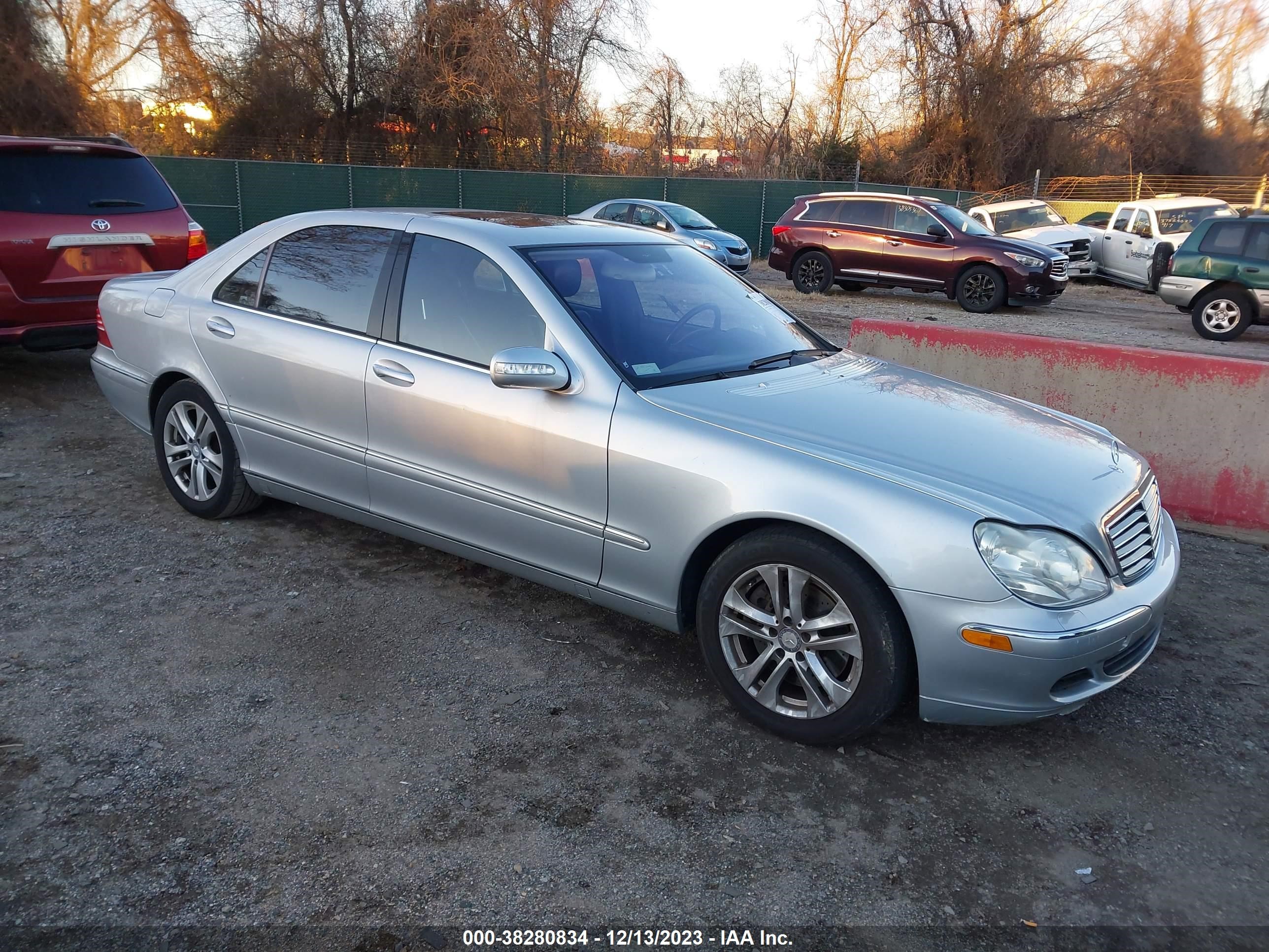 MERCEDES-BENZ S-KLASSE 2005 wdbng83j65a455150