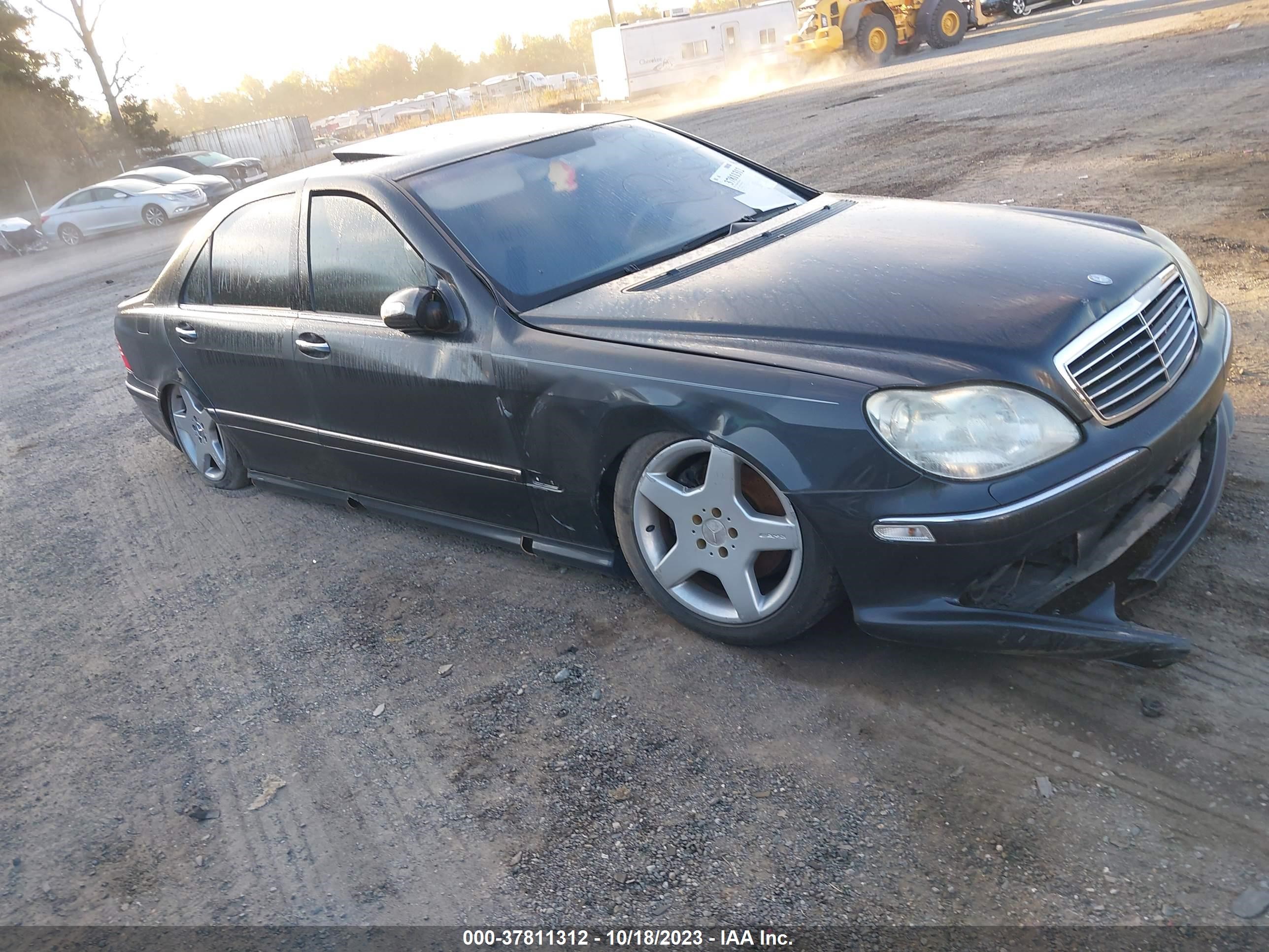 MERCEDES-BENZ S-KLASSE 2003 wdbng83j93a361227