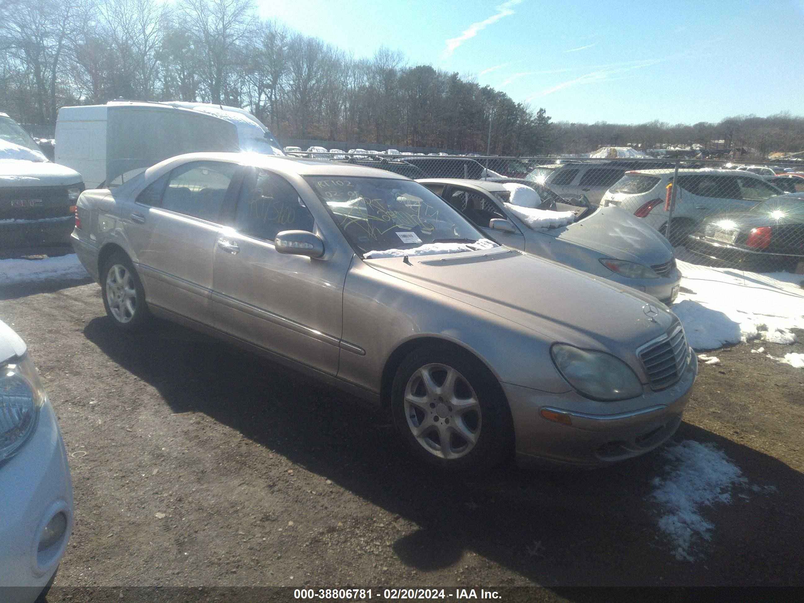 MERCEDES-BENZ NULL 2003 wdbng83jx3a365822