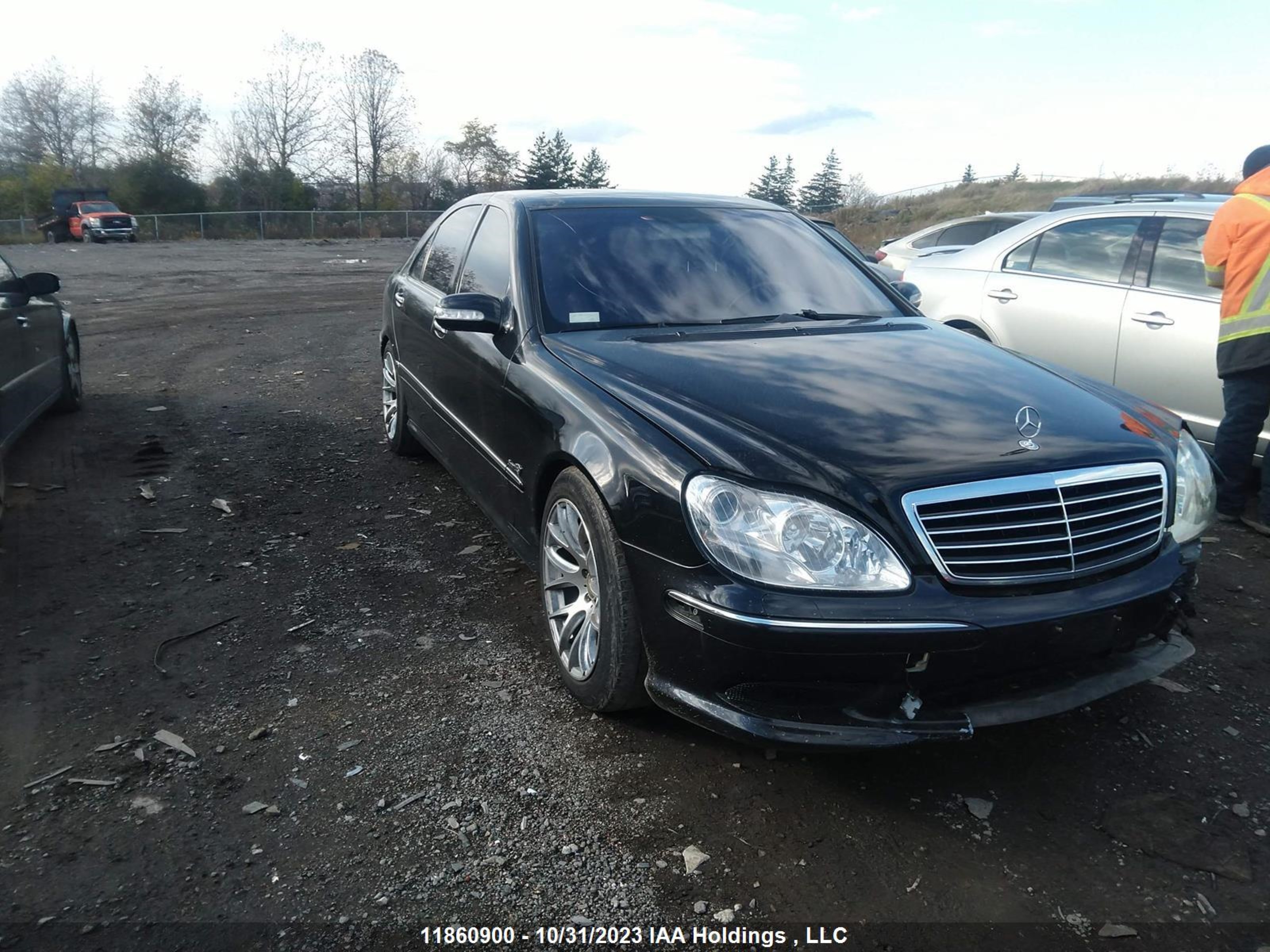 MERCEDES-BENZ S-KLASSE 2004 wdbng84j14a401395