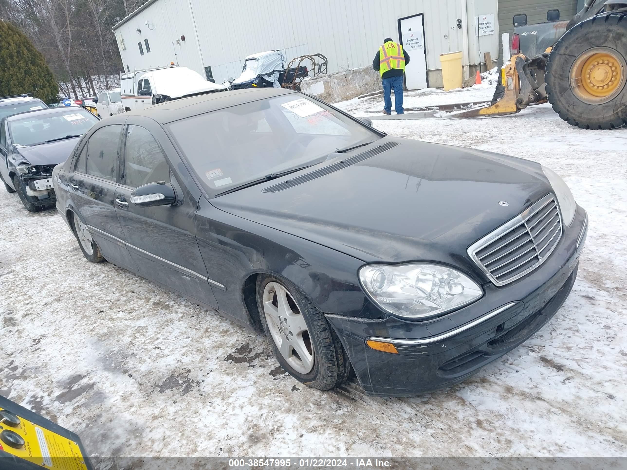 MERCEDES-BENZ S-KLASSE 2005 wdbng84j35a452589