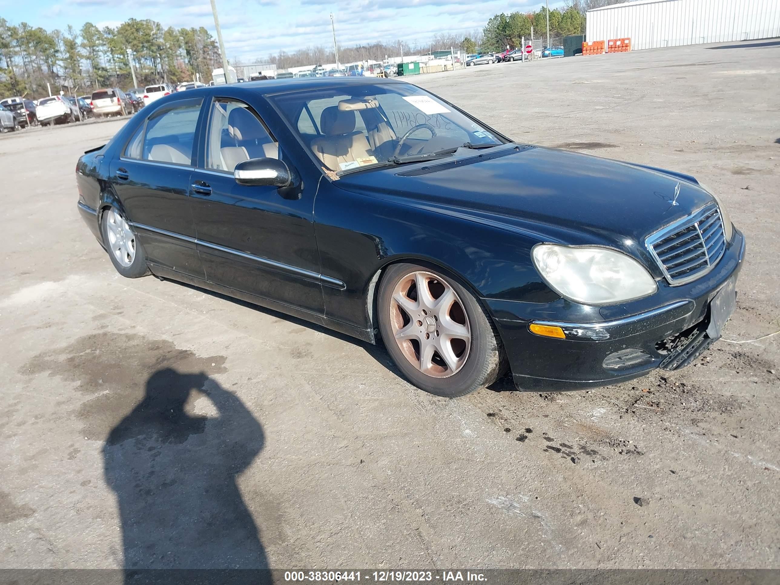 MERCEDES-BENZ S-KLASSE 2005 wdbng84j65a439013