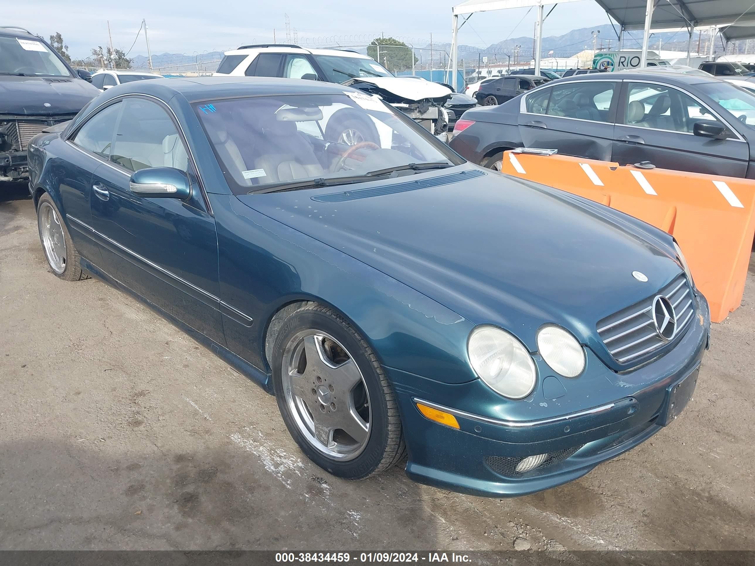 MERCEDES-BENZ CL-KLASSE 2002 wdbpj75j32a028845