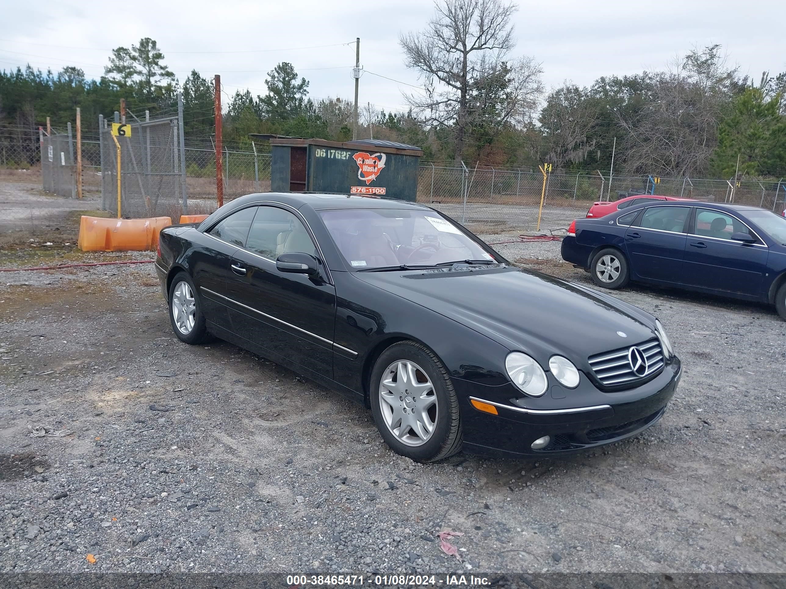 MERCEDES-BENZ CL-KLASSE 2000 wdbpj75j3ya001802