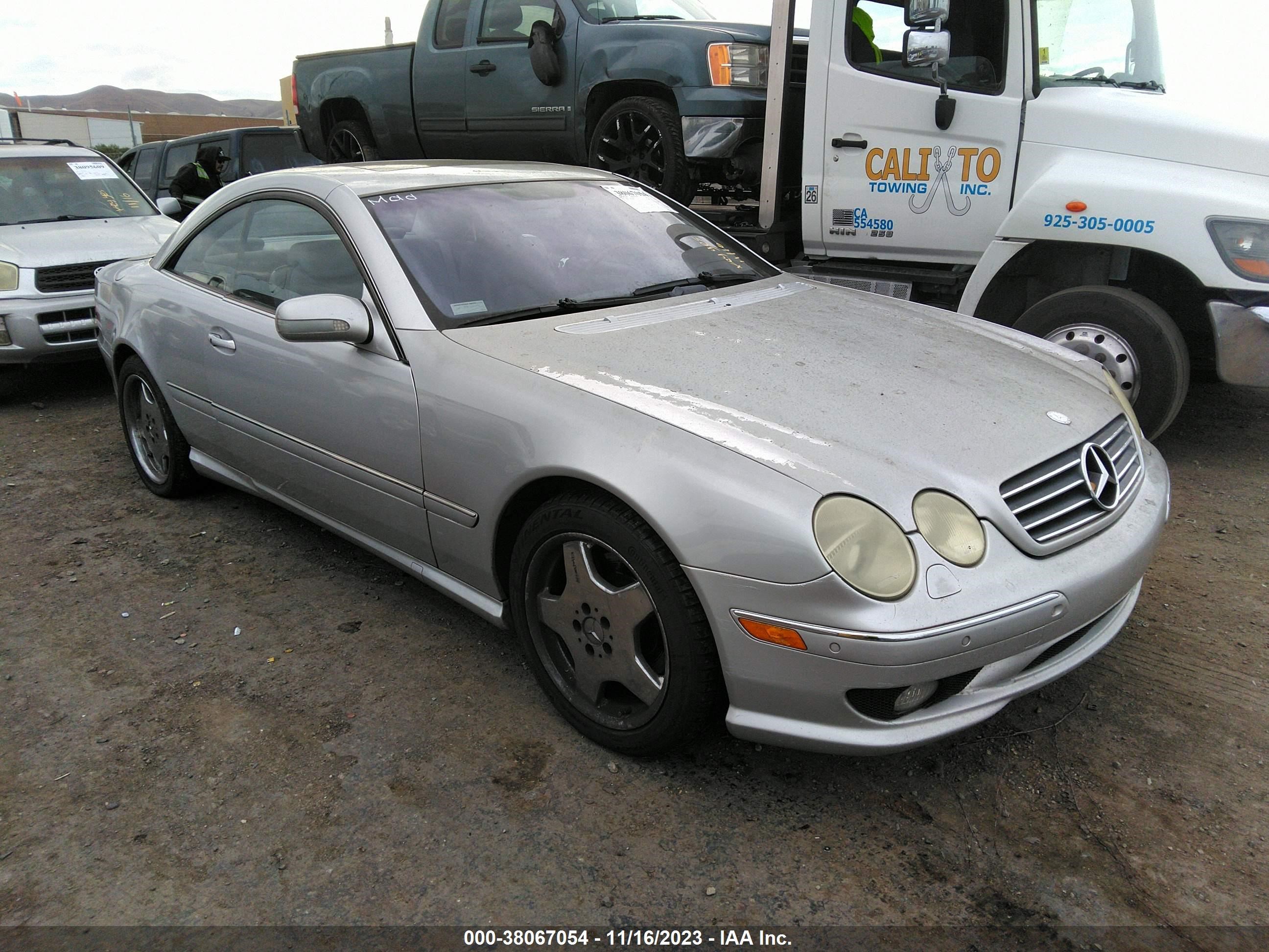 MERCEDES-BENZ CL-KLASSE 2002 wdbpj75jx2a029300