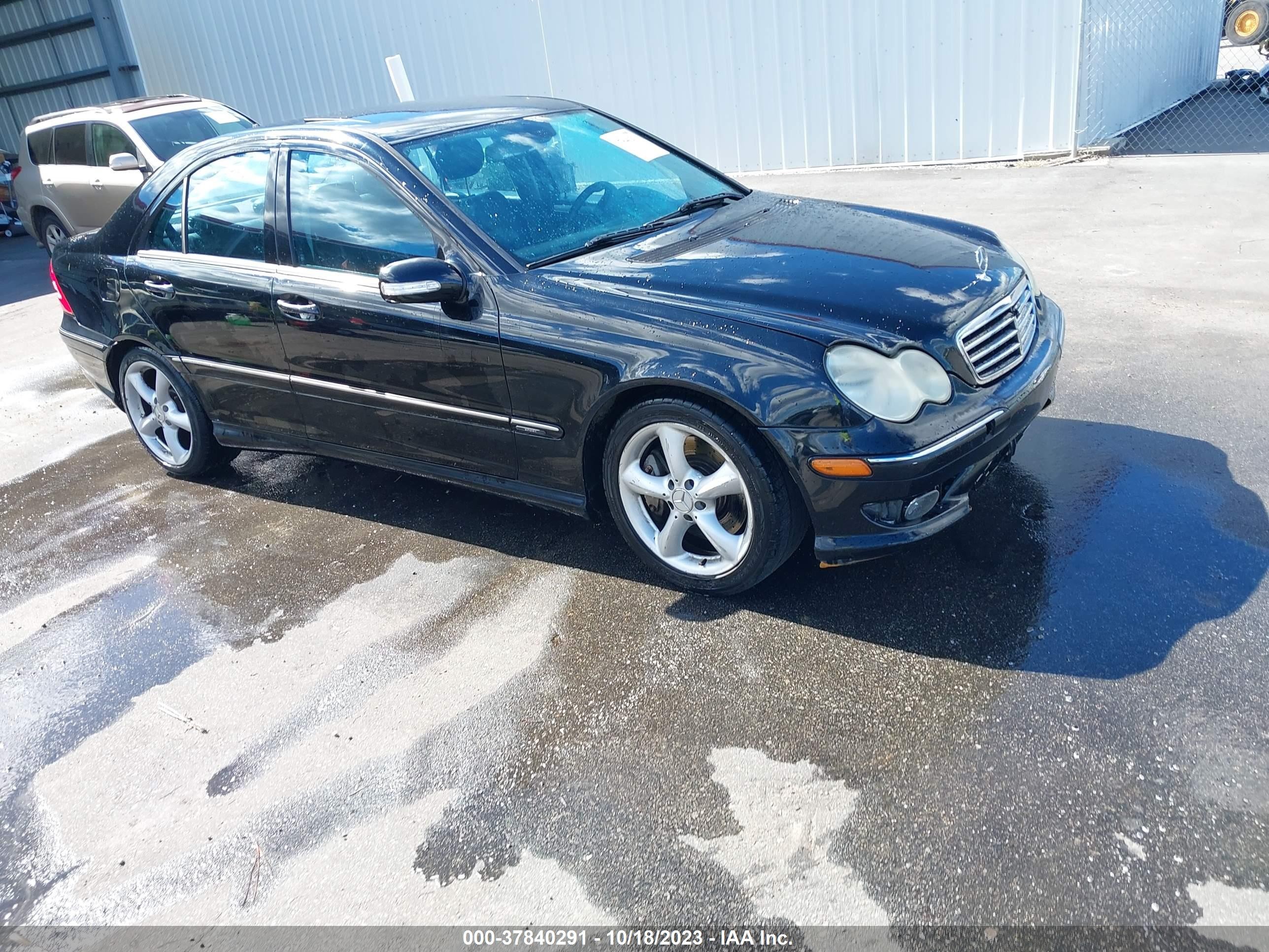 MERCEDES-BENZ C-KLASSE 2005 wdbrf40j05a690788