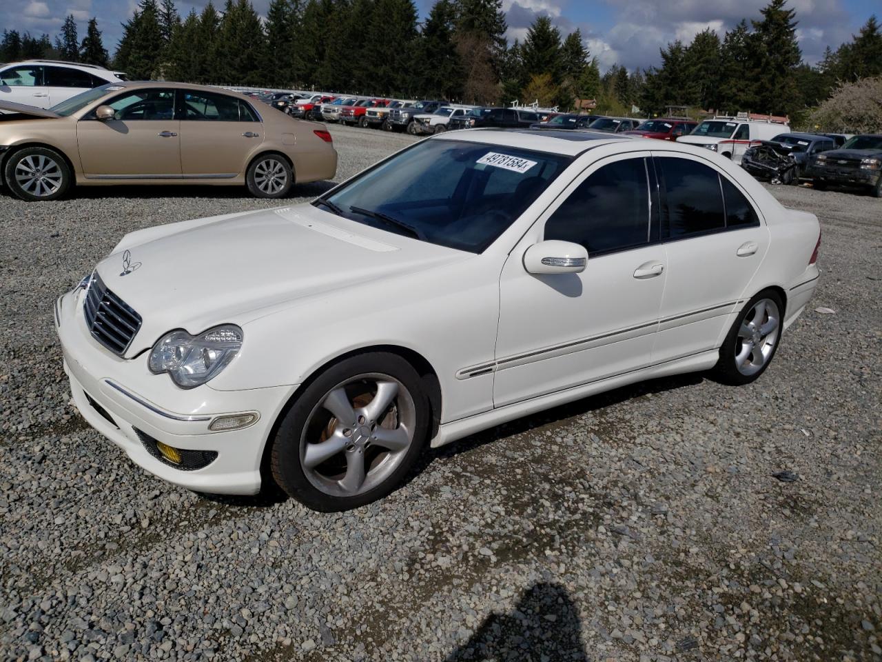 MERCEDES-BENZ C-KLASSE 2005 wdbrf40j05a774481