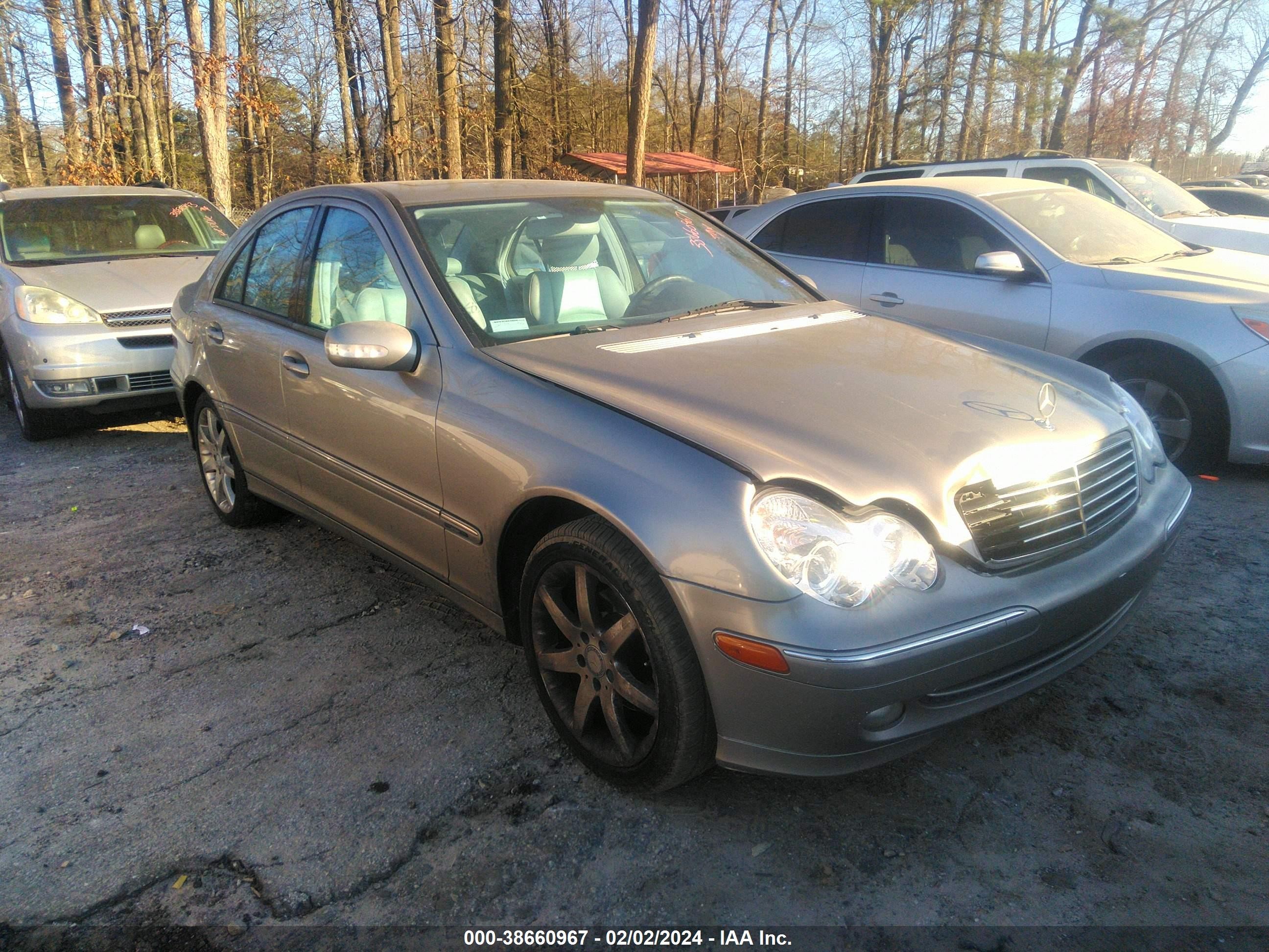 MERCEDES-BENZ C-KLASSE 2003 wdbrf40j13f382478