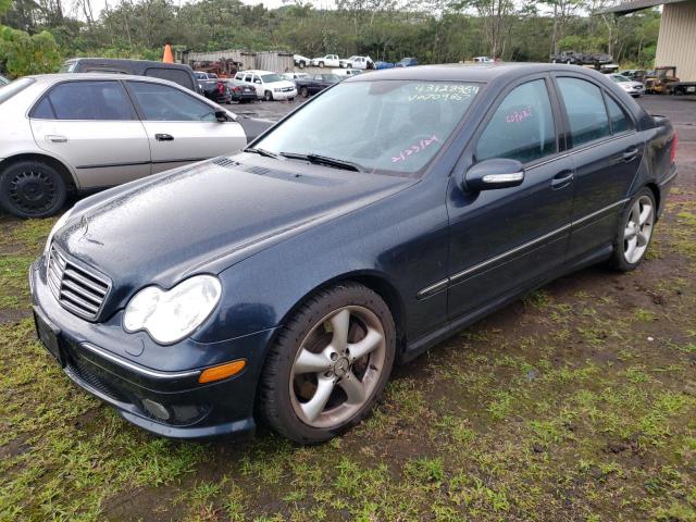 MERCEDES-BENZ C-CLASS 2005 wdbrf40j15f709867