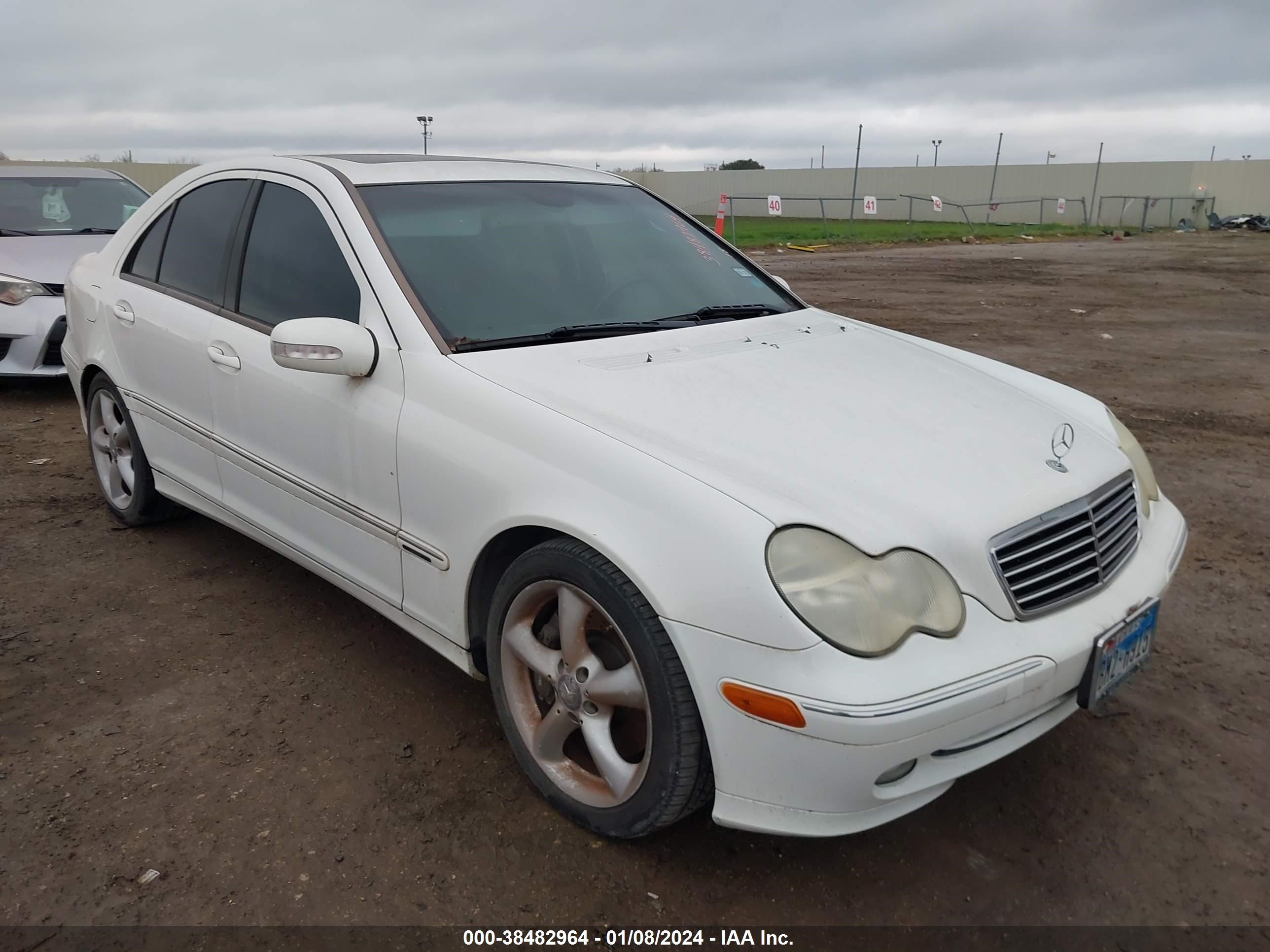 MERCEDES-BENZ C-KLASSE 2004 wdbrf40j24f530056