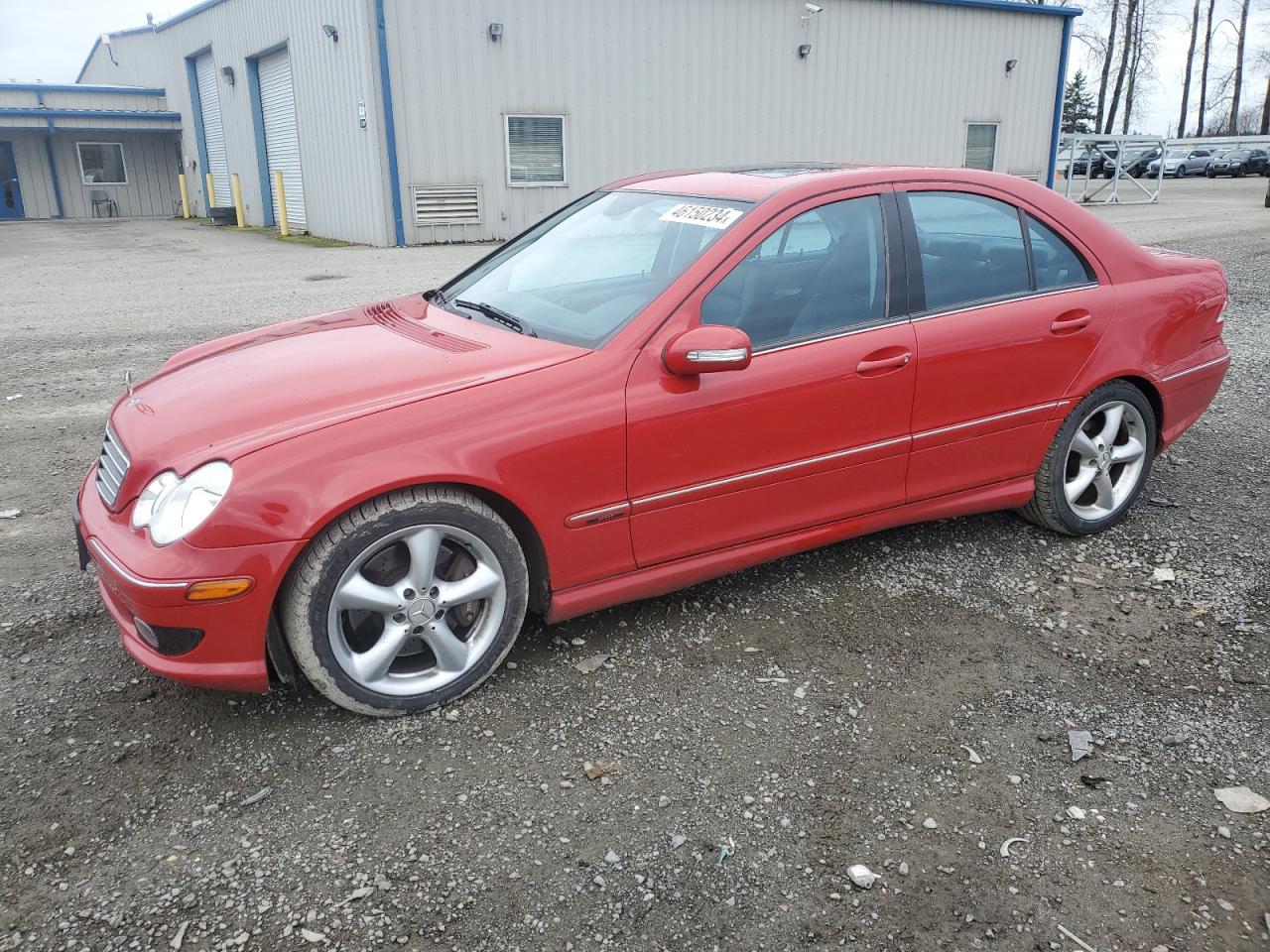 MERCEDES-BENZ C-KLASSE 2005 wdbrf40j35f707067