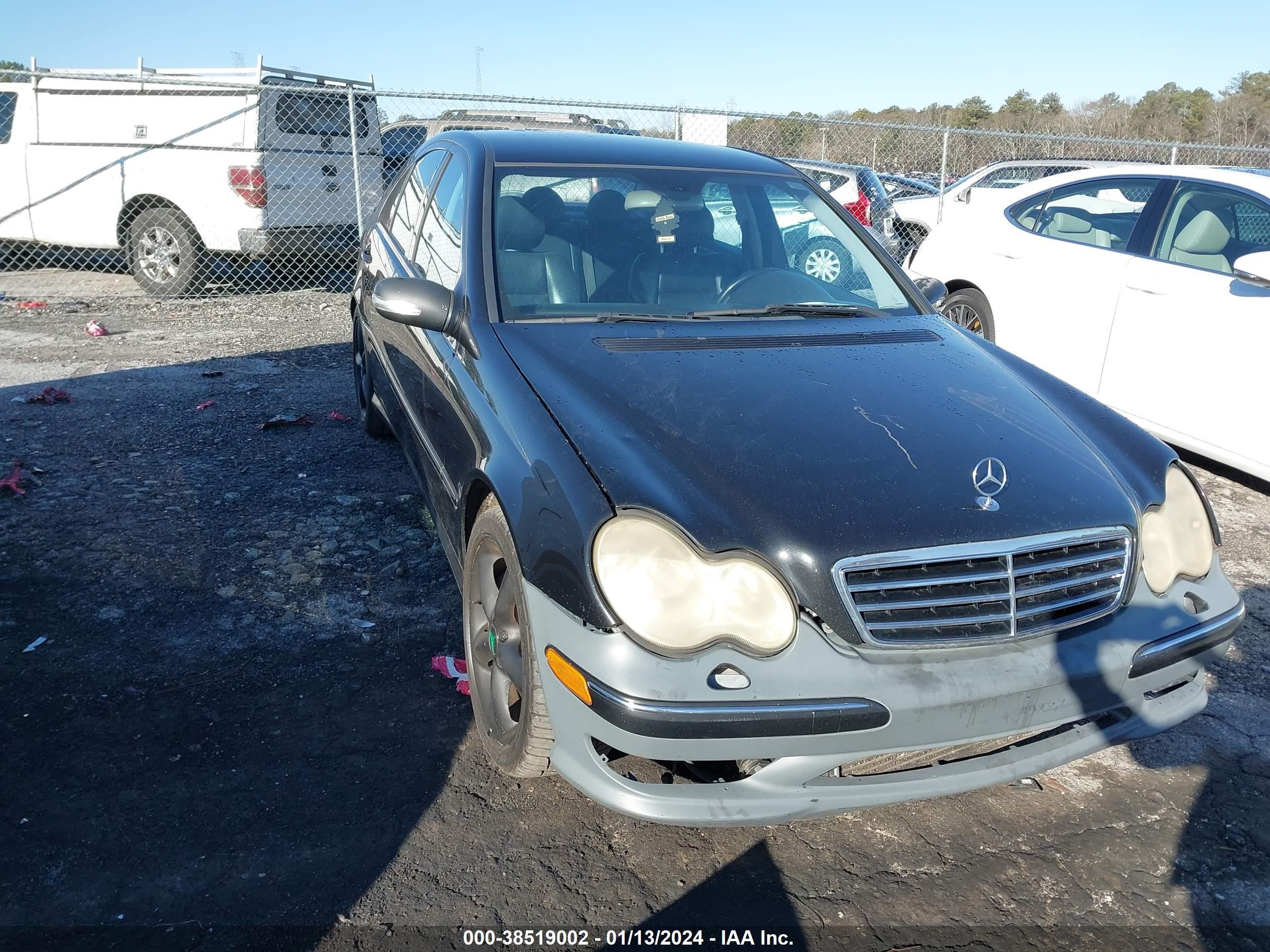 MERCEDES-BENZ C-KLASSE 2005 wdbrf40j45f573136