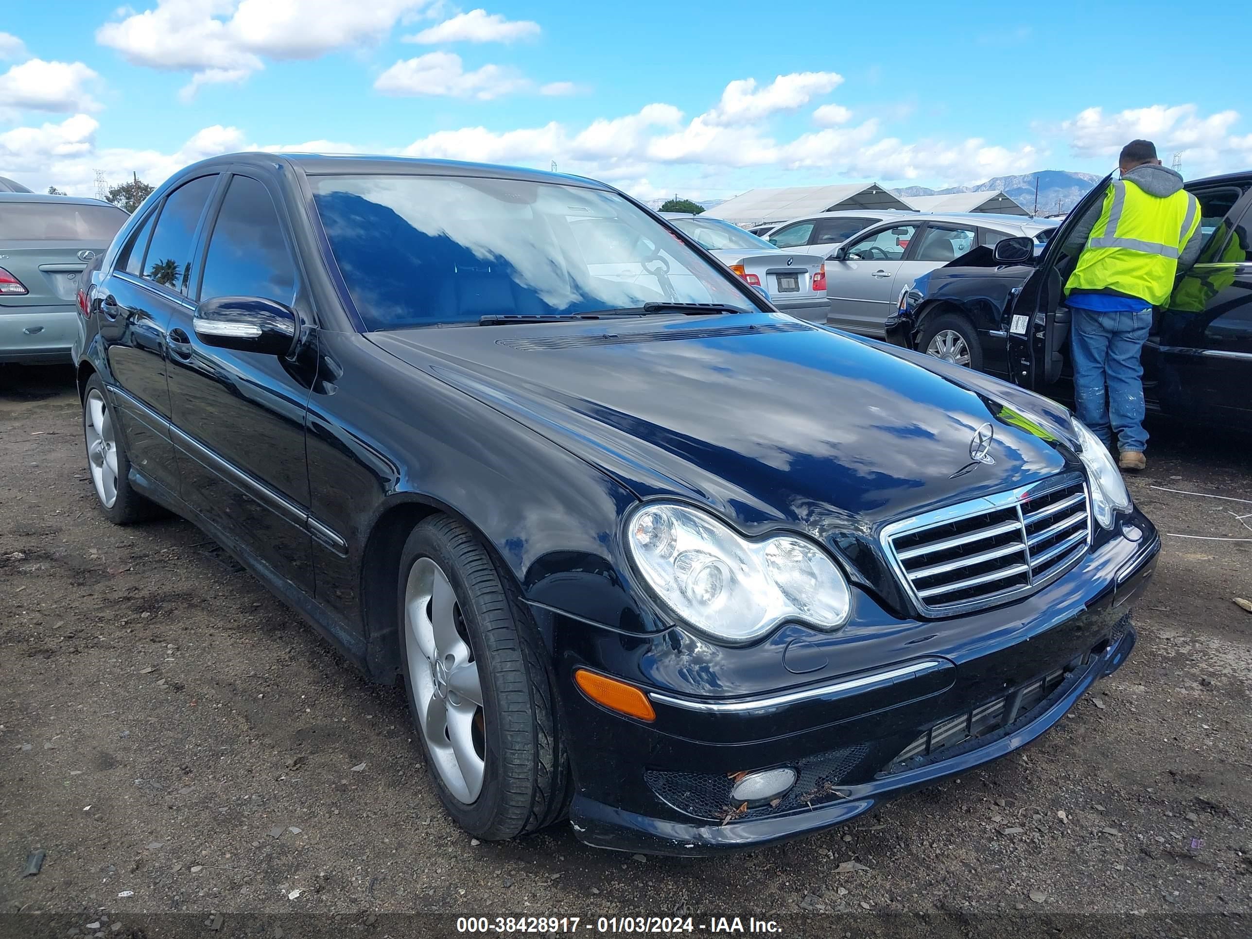 MERCEDES-BENZ C-KLASSE 2005 wdbrf40j45f690473