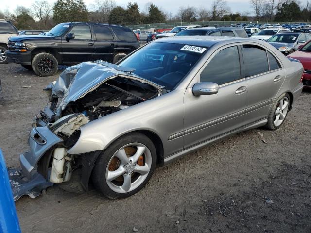 MERCEDES-BENZ C-CLASS 2005 wdbrf40j65f604872