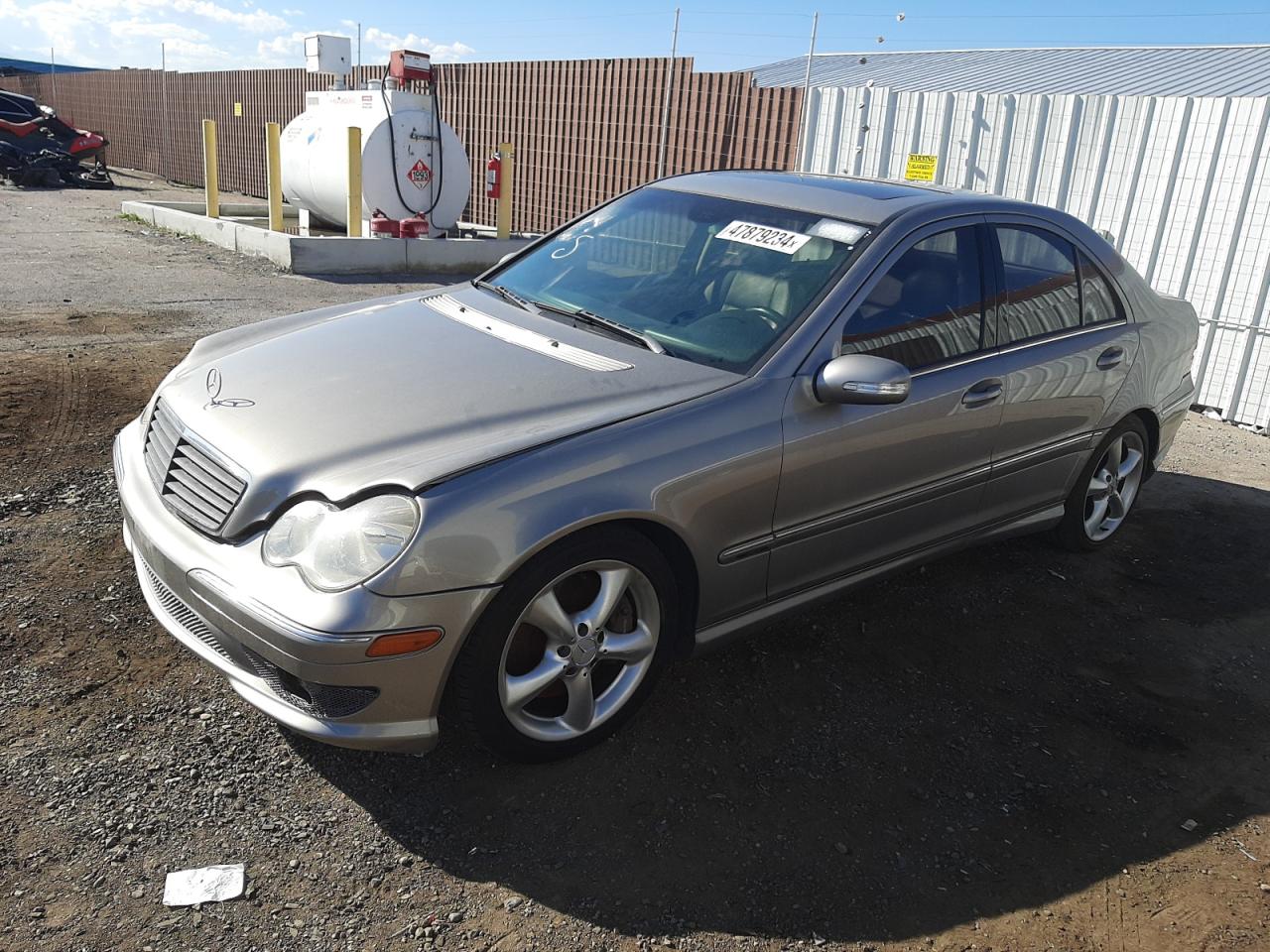 MERCEDES-BENZ C-KLASSE 2005 wdbrf40j85f686622